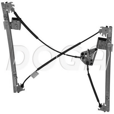 Doga Hever Vw Polo IV 10.01-11.09 Pr Přední Bez Motoru (komfort)