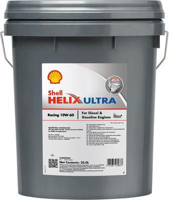 Motorový olej Shell 550040202 20 l 10W-60