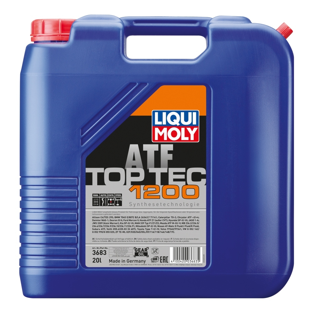 Olej Liqui Moly Atf Top Tec 1200 20 L Dex III H Honda Z1 Sp-iii