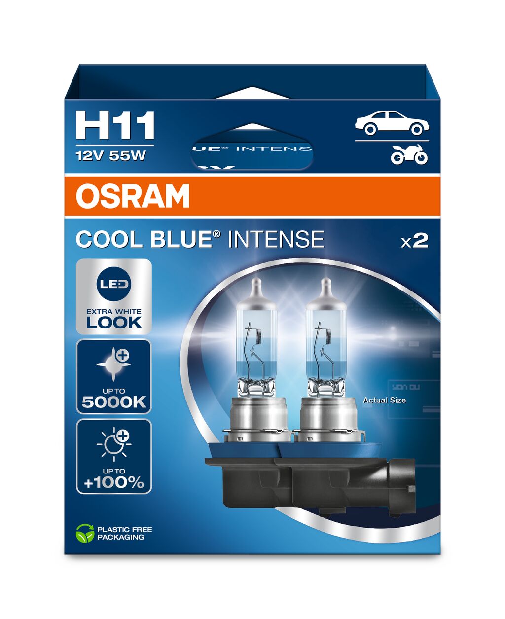 Żarówki Osram Cool Blue Intense NextGen H11 55 W 2 szt.