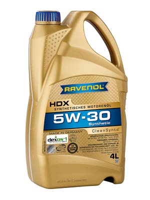 Motorový olej Ravenol Rav Hdx Sae 4 l 5W-30