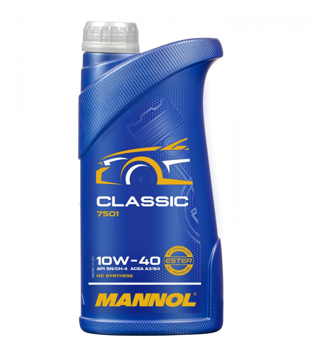 OIej silnikowy 10W-40 Mannol 7501 Classic 1 L