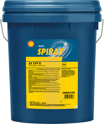 Olej, plynulá prevodovka (cvt) Shell Spirax S5 Cvt X 20L