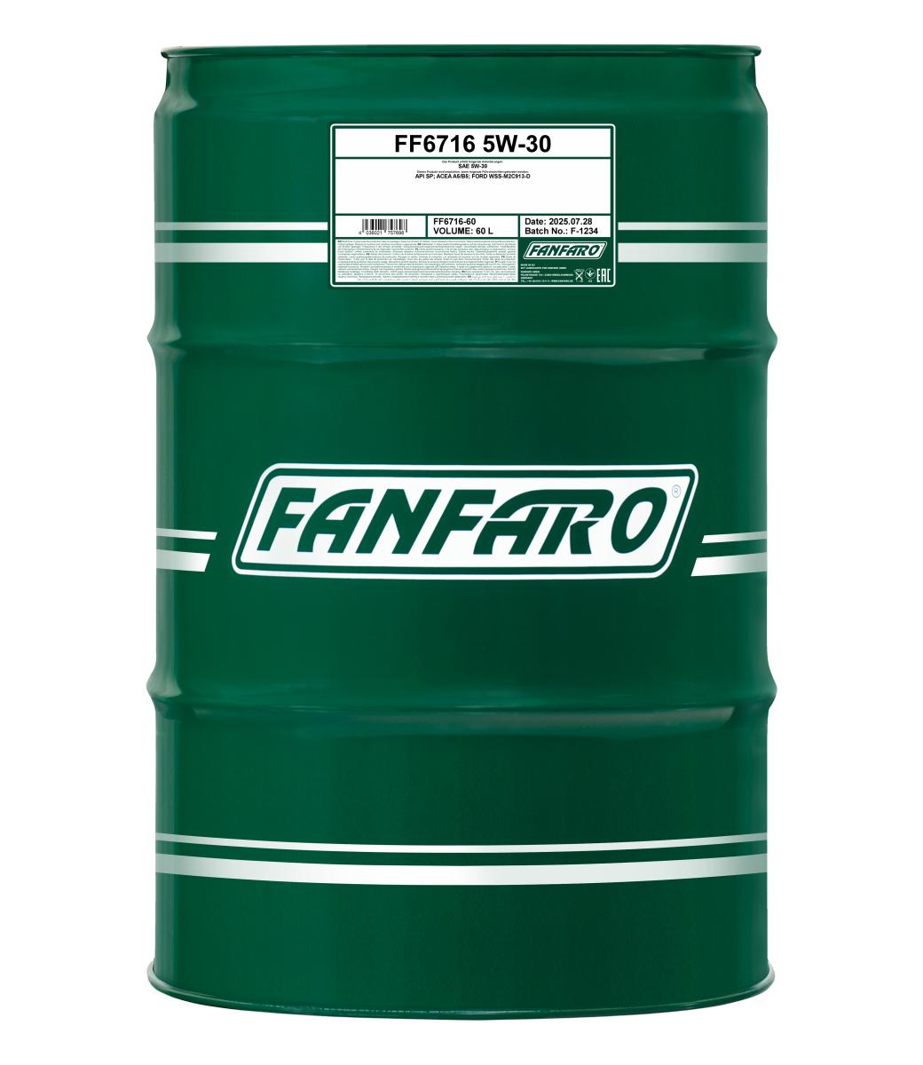Sct-mannol FORD5W3060L/OLE Olej Fanfaro Ford 5W-30 60L A5/B5 Volvo