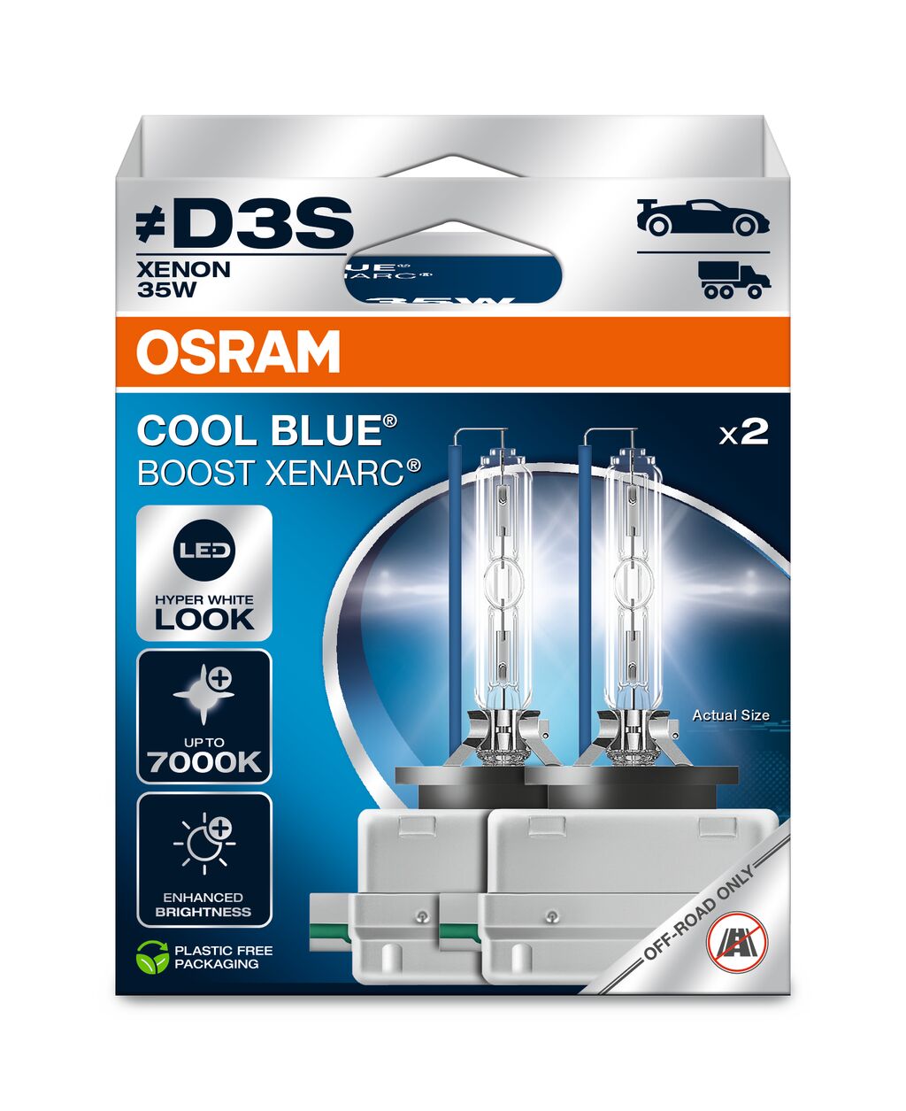 Osram 66340CBB-2HB Žiarovka (sada 2ks) D3S 85V 35W PK32D-5 bez...
