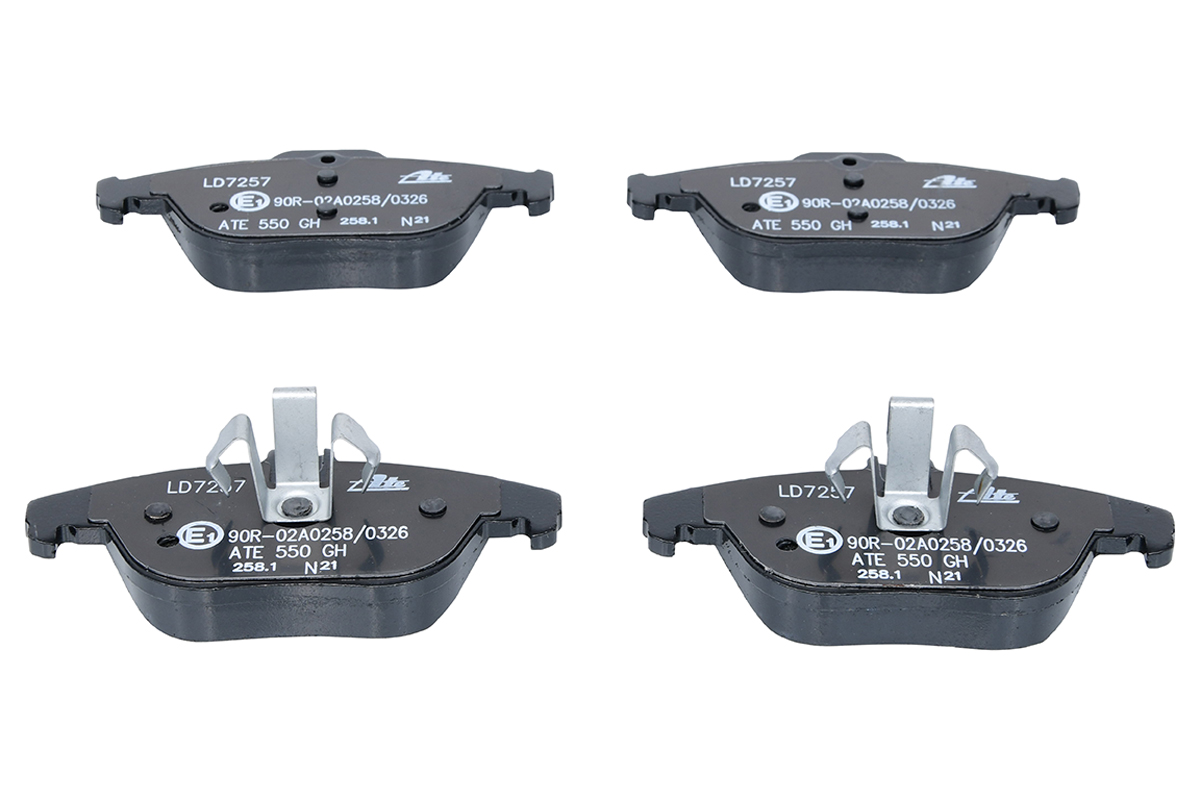 Brzdové Destičky Db T. W204/S204/X204/A207/C2 13.0470-7257.2 Ate