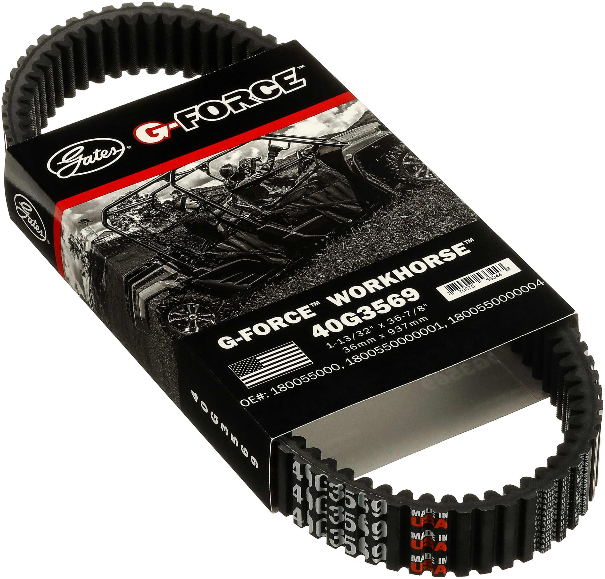 Gates 40G3569 Hnací řemeny Cvt