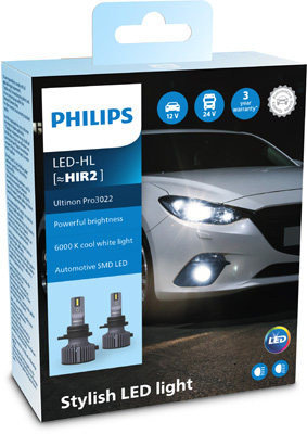 Philips 11012U3022X2 Led žiarovka (sada 2ks) Led 12/24V 24W PX22D bez...