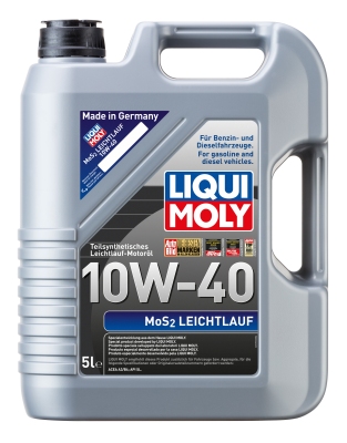 Motorový olej Liqui Moly MoS2 Leichtlauf 5 l 10W-40