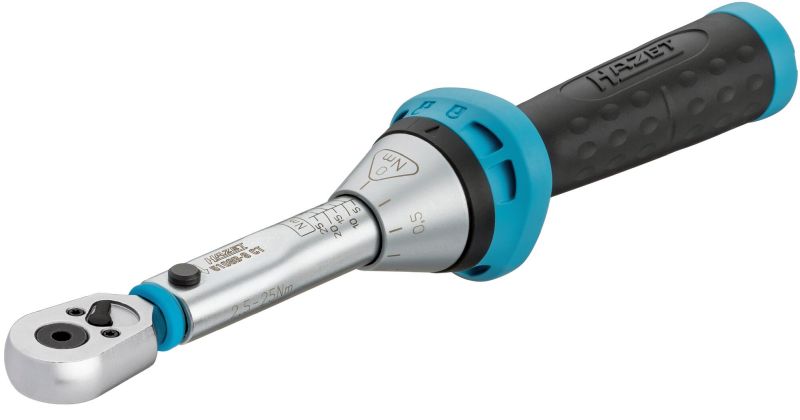 Hazet 5108B-3CT Momentový kľúč 1/4" 2,5-25 Nm 3% pre bity