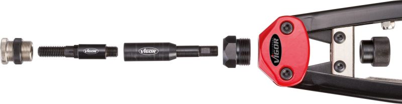 Kliešte na jednostranne uzatvárateľné nity Vigor V3735