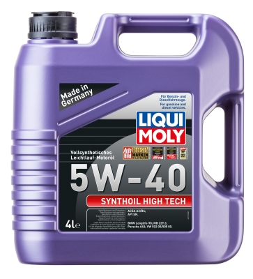 Motorový Olej 5W-40 4L Synthoil High Tech Api Sm/cf, Acea A3/B3/B4, VW502.