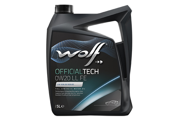 Motorový olej Wolf 5 l 0W-20