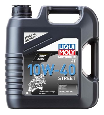 Motorový olej Liqui Moly Motorbike 4T 4 l 10W-40