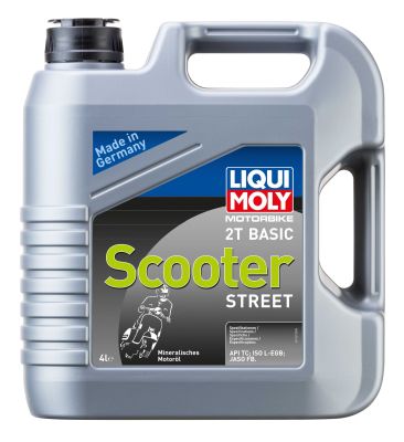 Motorový olej Liqui Moly Motorbike 2T Basic Scooter 4 l 10W-40