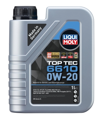 Olej Liqui Moly Top Tec 6610 0W20 1L