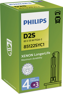 Philips D2S (plynová výbojka) 35 W 85122SYC1