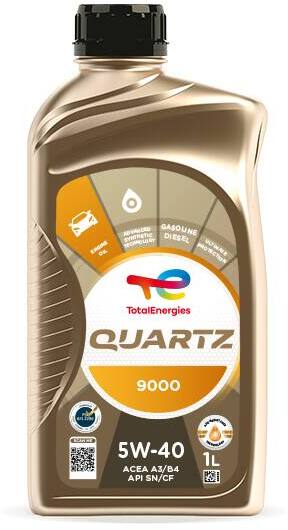 Olej silnikowy Total Quartz 9000 5W-40, 1L Psa B71 2296