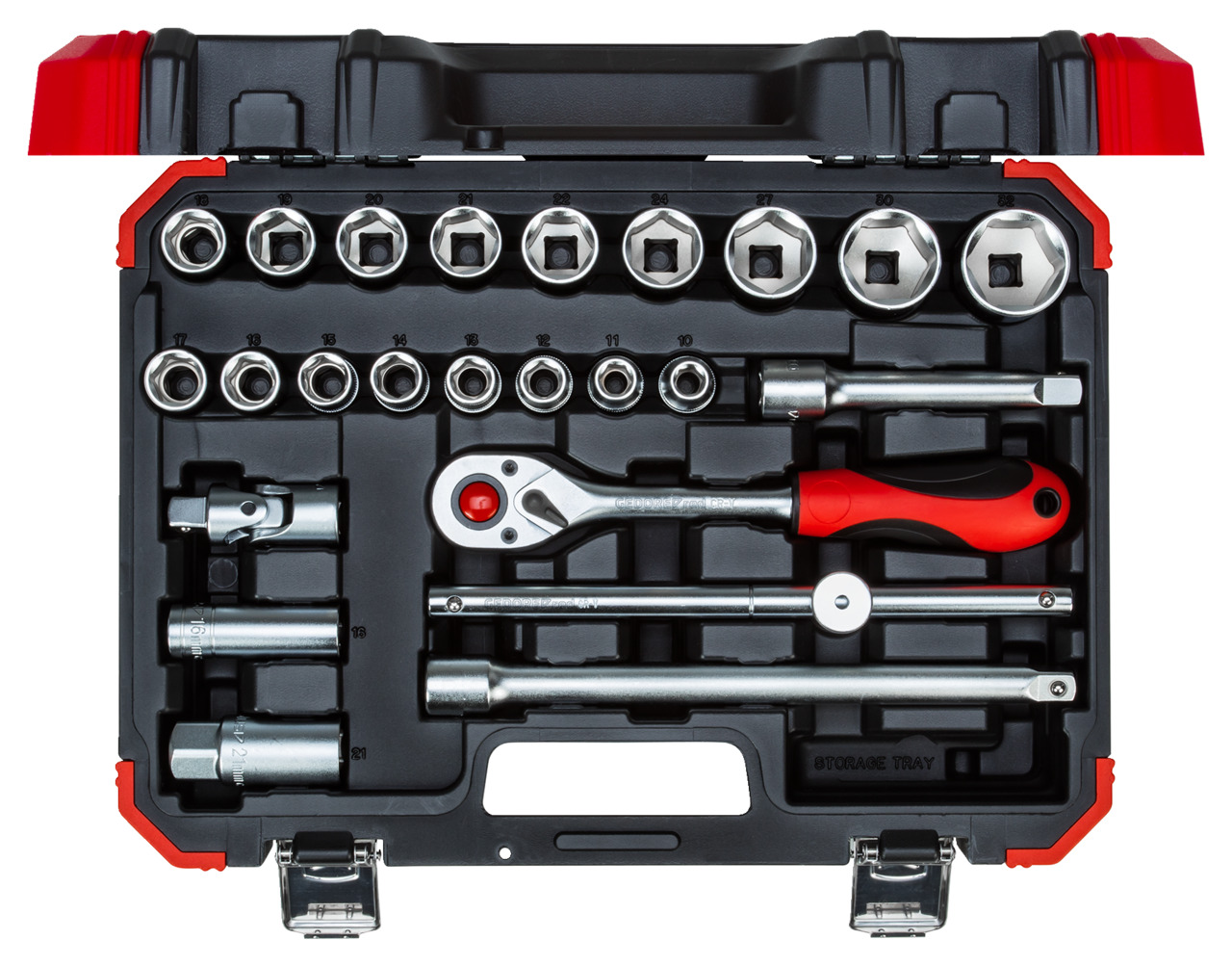 Gedore Red Sada nástrčných kľúčov 1/2", 10-32 mm, 24ks G-R69003024