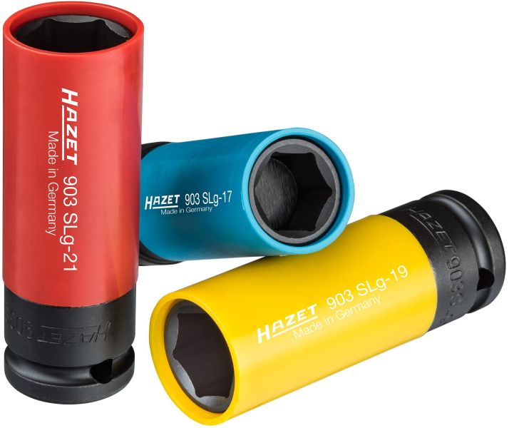 Za tepla kovany Sada nástrckovych klicu s plastovym pouzdrem 1/2" 3 ks Haze