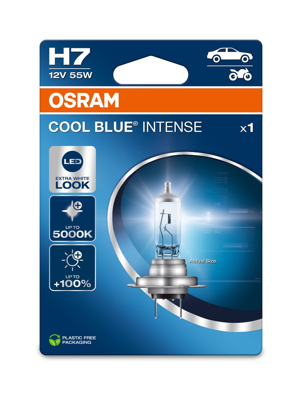 Zarowka H7 12V 55W Cool Blue Intense Ams-osram