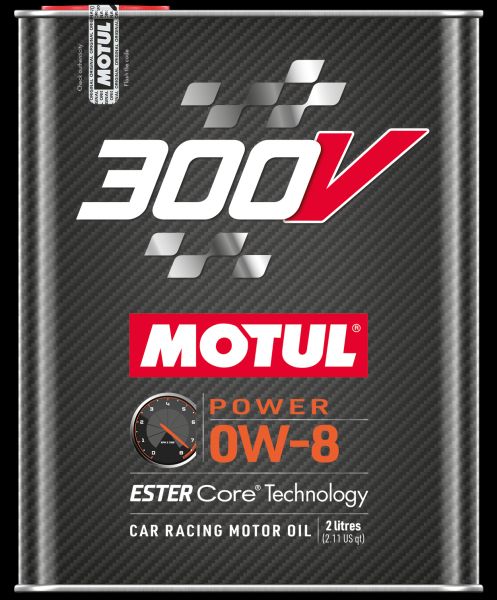 Motorový Olej Motul 300V Power 0W-8 6X2L Motul MOT-110854