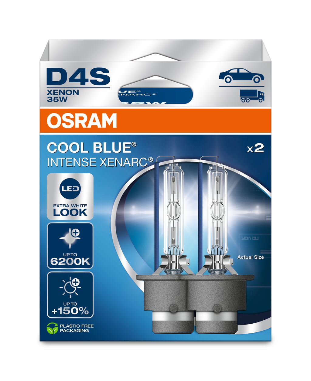 Osram 66440CBN-2HB Žiarovka (sada 2ks) D4S 42V 35W P32D-5 Cool Blue...