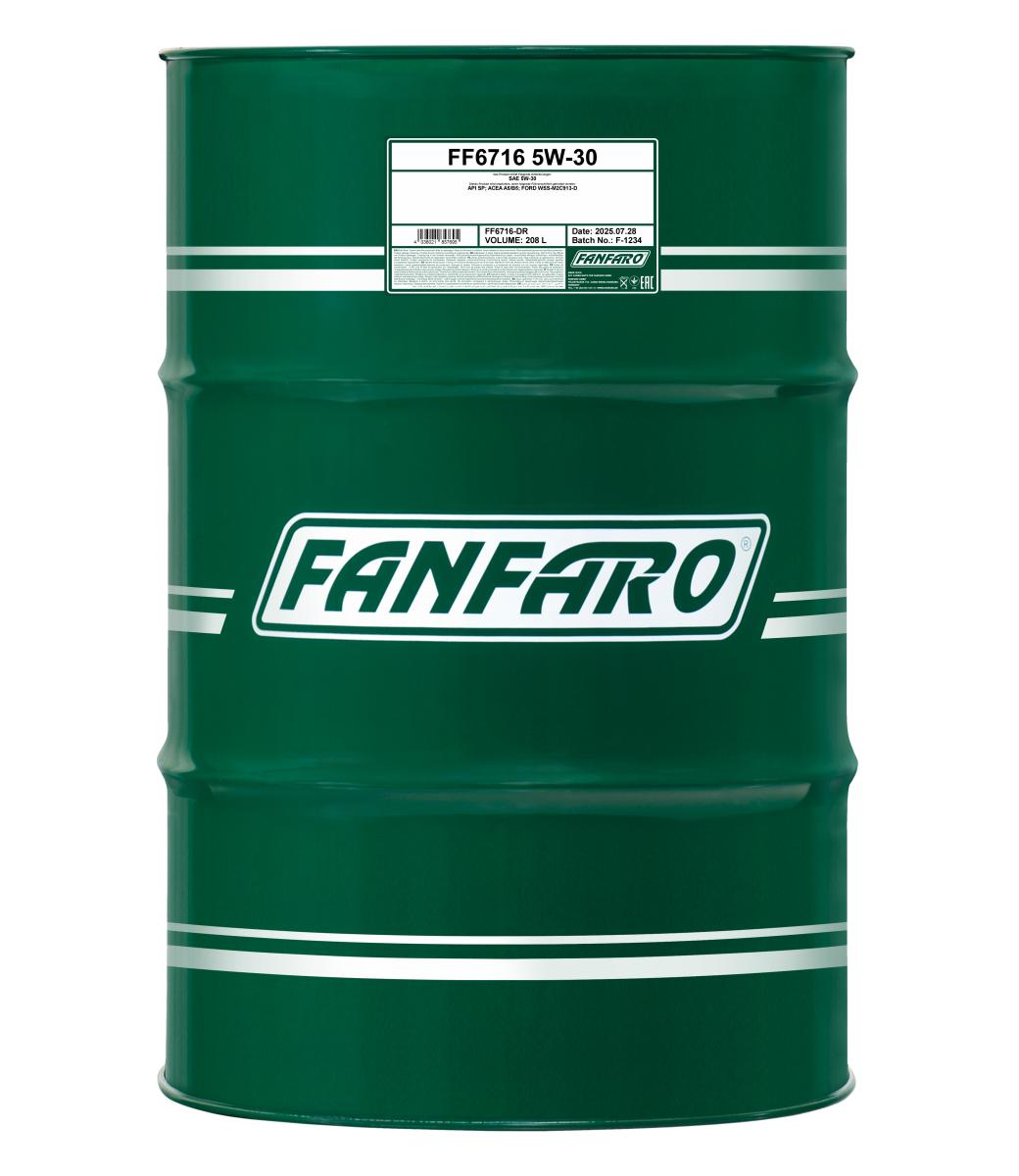 Sct-mannol FORD5W30208L/OLE Olej Fanfaro Ford 5W-30 208L A5/B5