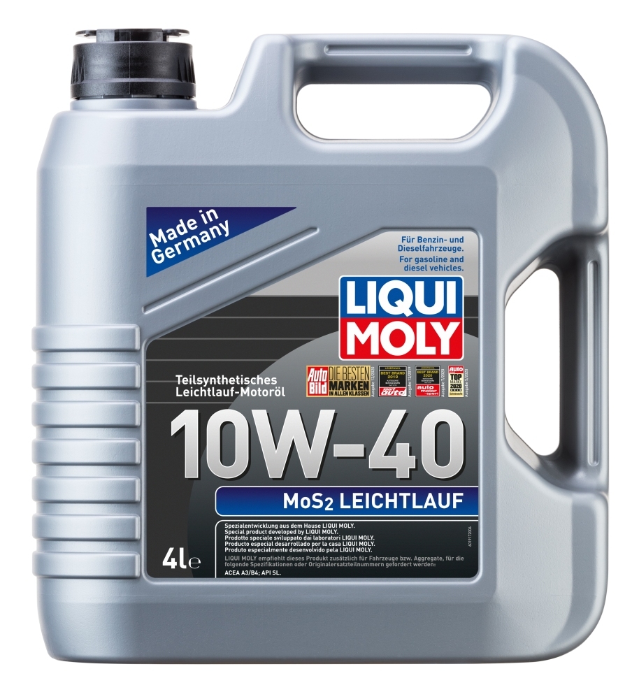 Olej Liqui Moly 10V40 4L MOS2 Leichtlauf