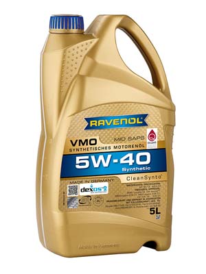 Motorový Olej 5W-40 5L Vmo Sae Ravenol 5W-40 5L Vmo Sae Ravenol