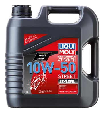 Motorový olej Liqui Moly Motorbike 4T Race 4 l 10W-50