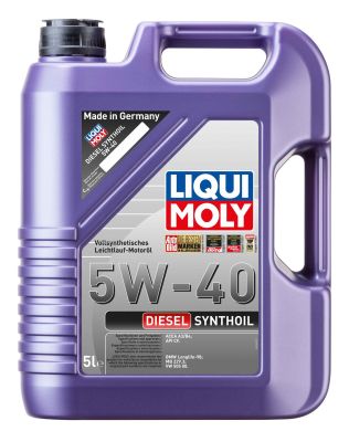 Motorový olej Liqui Moly Diesel Synthoil 5 l 5W-40