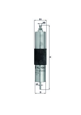 Knecht Palivový Filtr KL104/1