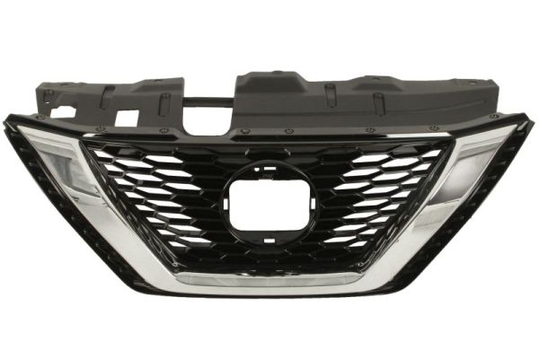 Atrapa (z otworami na parkomat, czarny) NISSAN QASHQAI II J11 03.17-12.20