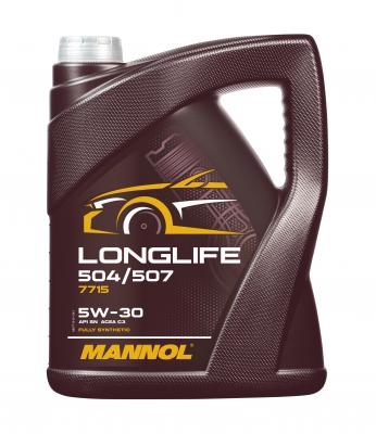 Motorový olej Sct Mannol Longlife 504/507 5 l 5W-30