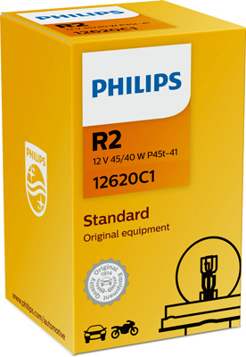 Philips PH12620C1 Żarówka R2 12V/45/40W P45T-41 1SZT (bańka)