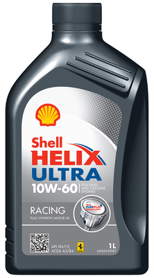Olej silnikowy syntetyczny Shell Helix Ultra Racing 10W-60 1L