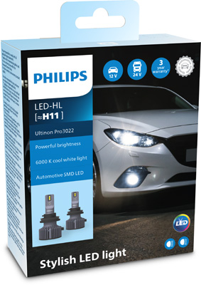 Philips 11362U3022X2 Led žiarovka (sada 2ks) Led 12/24V 24W Pgj 19-2...