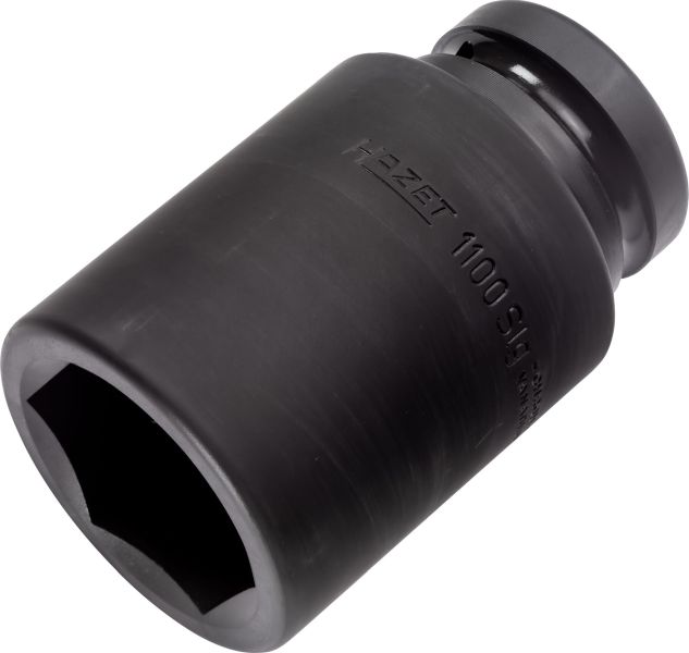 Kraft-Stecknuss 6 Kant 1 Zoll 46 mm Länge 110 mm