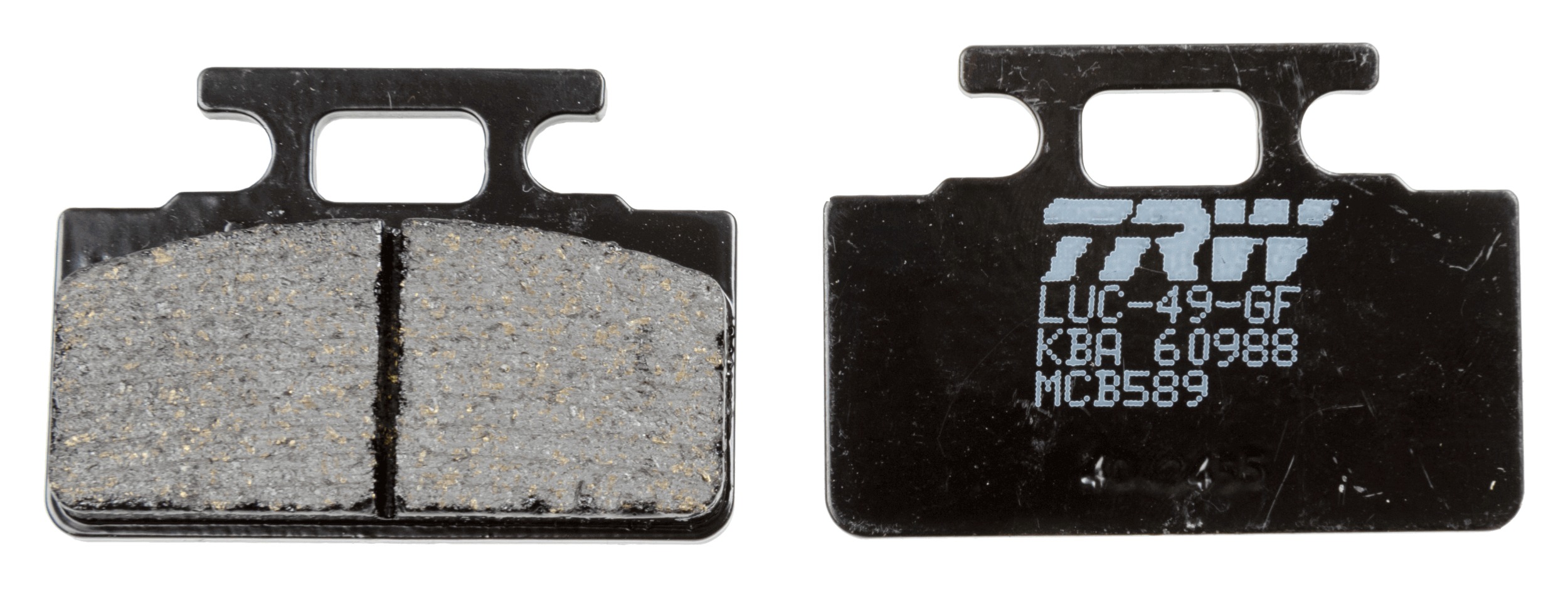 Zestaw klocków hamulcowych, hamulce tarczowe Trw MCB589