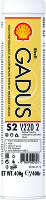 Smar Shell Gadus S2 V220 2 400G EP2 NLGI2 do koparek łożysk uniwersalny