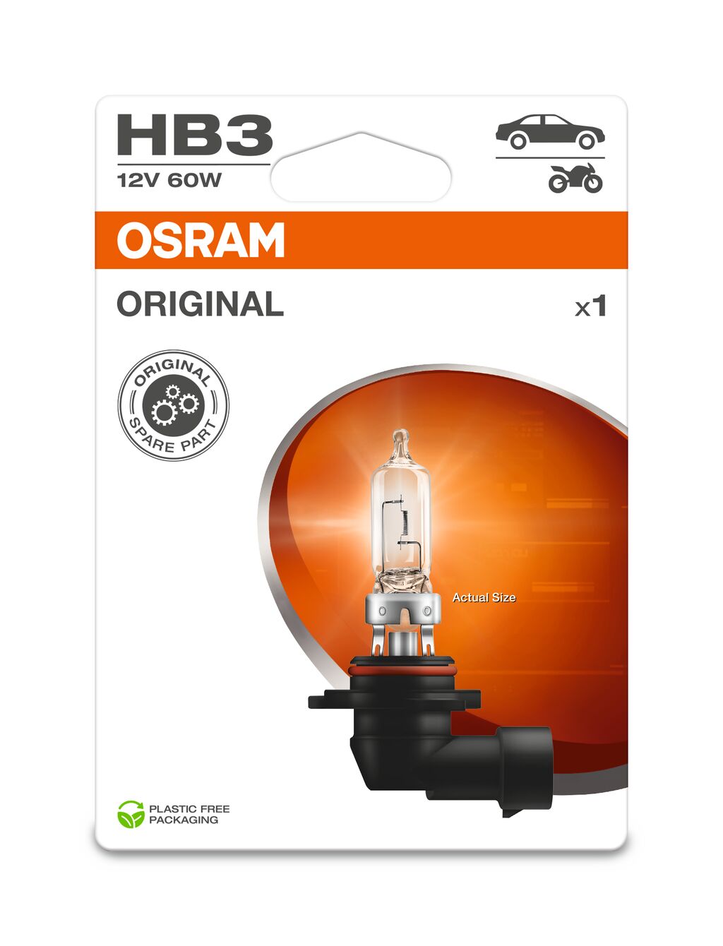 Żarówka samochodowa Osram Original HB3 12V 60W 1 szt.