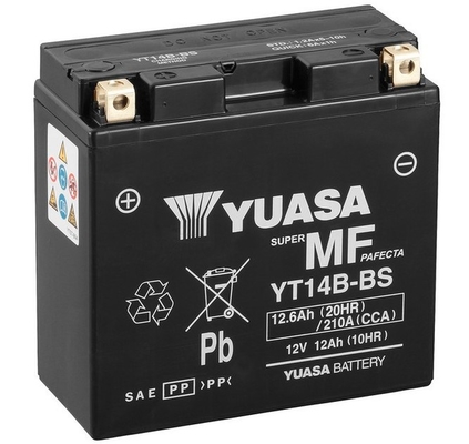 Akumulator Motocyklowy Yuasa Moto YT14B-BS 12V 12AH 210A