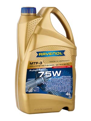 Olej Prevodovky MTF-3 Sae 75W 4L MTF-3 75W 4L Ravenol