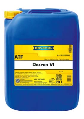 OLEJ PRZEKŁADNIOWY ATF DEXRON VI 20L Producent Ravenol