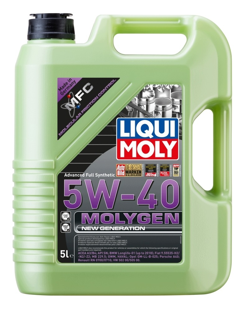 LM 8536 Molygen New Generation 5W40 5L