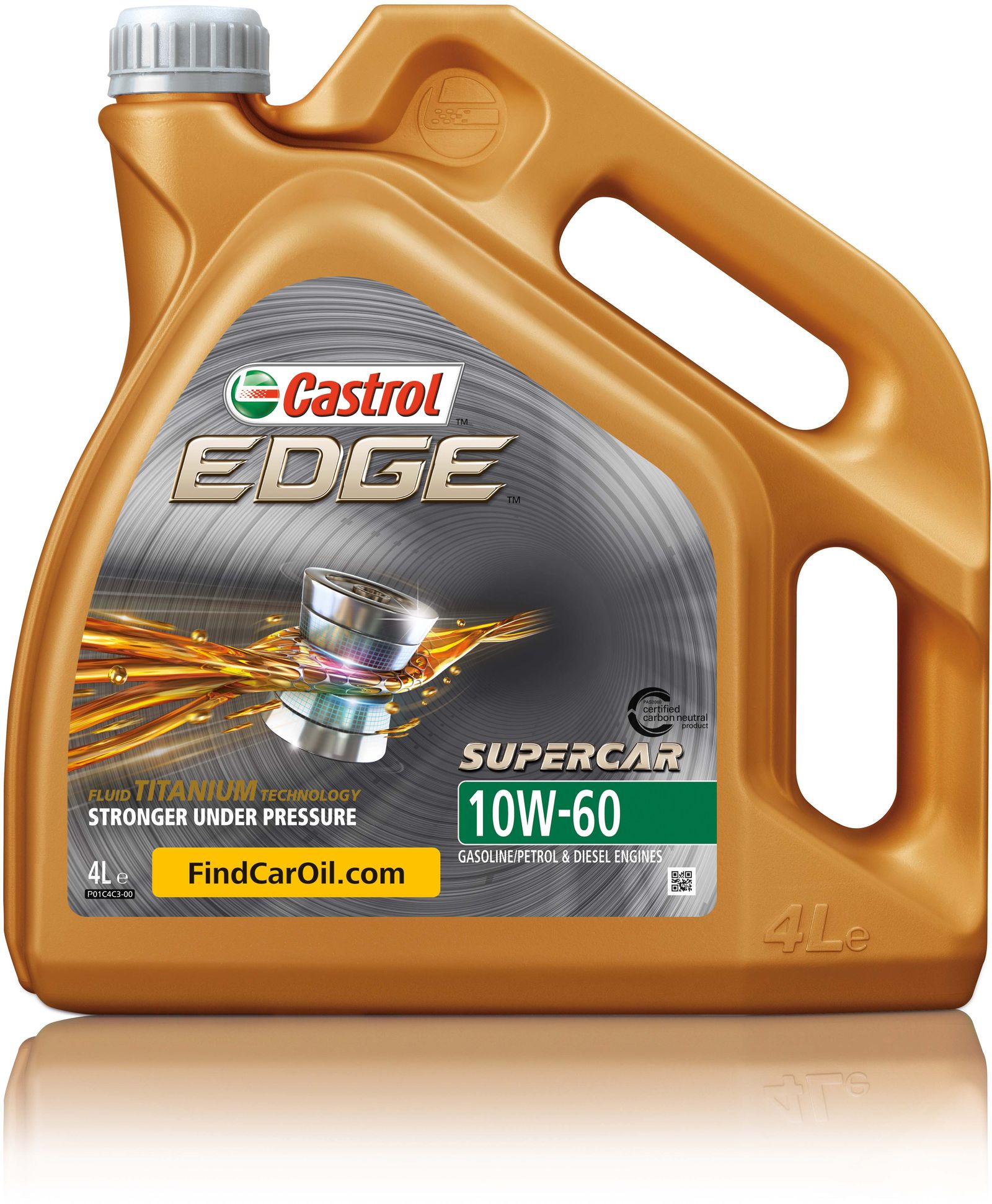 Olej 10W-60 Castrol Edge Supercar 4L