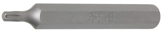 Bit długość 75 mm napęd 10 mm 3/8" profil T Torx T25 Bgs Technic 4570
