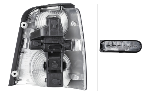 LAMPA ZESPOLONYCH ŚWIATEŁ TYLNYCH HELLA 2SK 009 477-091 Producent części Hella