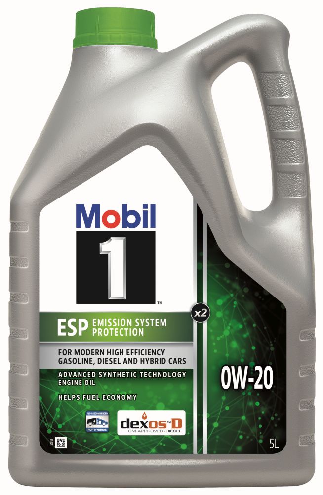 Syntetický motorový olej Mobil 5L 0W-20 508.00/509.00 Mb 229.71 C20
